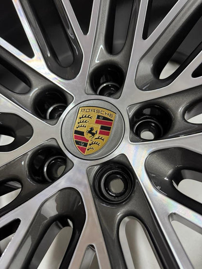 NEU Original Porsche Macan 95B 21 Zoll Turbo IV Felgen Alufelgen 95B601025DN 95B601025DB