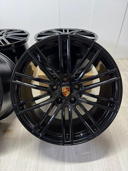 NEU Original Porsche Panamera II G2 971 21 Zoll 911 Turbo Felgen Alufelgen 971601025AH / 971601025AE
