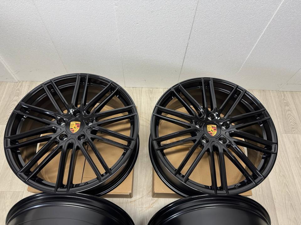 NEU Original Porsche Panamera II G2 971 21 Zoll 911 Turbo Felgen Alufelgen 971601025AH / 971601025AE