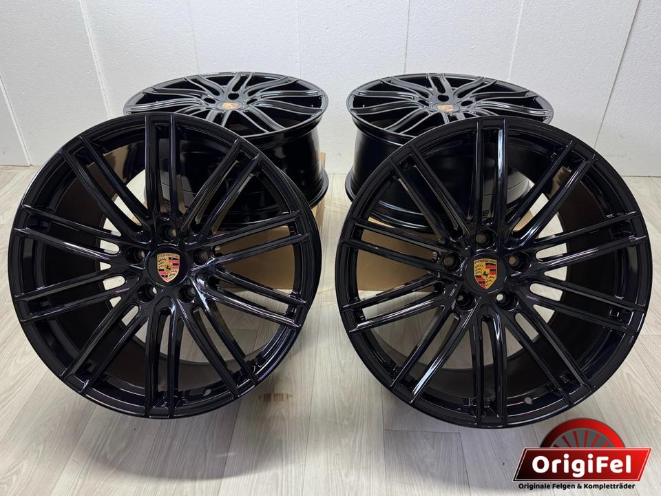 NEU Original Porsche Panamera II G2 971 21 Zoll 911 Turbo Felgen Alufelgen 971601025AH / 971601025AE