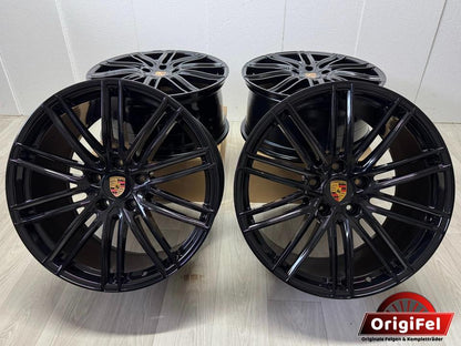 NEU Original Porsche Panamera II G2 971 21 Zoll 911 Turbo Felgen Alufelgen 971601025AH / 971601025AE