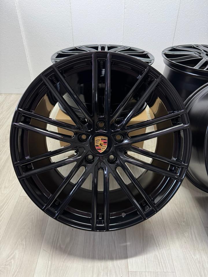 NEU Original Porsche Panamera II G2 971 21 Zoll 911 Turbo Felgen Alufelgen 971601025AH / 971601025AE