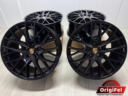 NEU Original Porsche Panamera II G2 971 21 Zoll Sport Design Felgen Alufelgen 971601025D / 971601025K