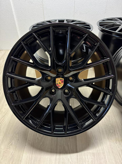 NEU Original Porsche Panamera II G2 971 21 Zoll Sport Design Felgen Alufelgen 971601025D / 971601025K