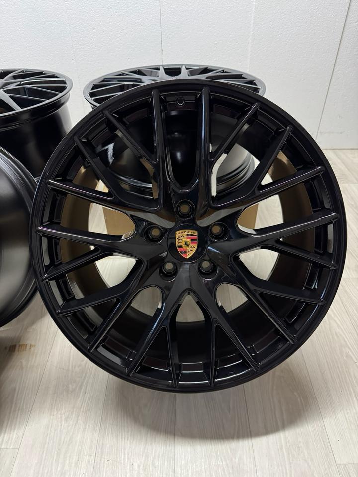 NEU Original Porsche Panamera II G2 971 21 Zoll Sport Design Felgen Alufelgen 971601025D / 971601025K