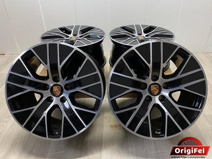 NEU Original Porsche Taycan 4S Turbo Aero 20 Zoll Felgen Alufelgen 9J1601025J 9J1601025K