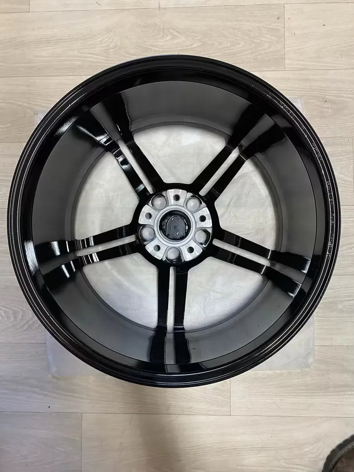 NEU* Original Porsche Taycan 21 Zoll Mission E Felgen Alufelgen 9J1601025AA 9J1601025AB 9,5x21 ET60 11,5x21 ET66 Turbo S GTS GT 4 S Aero Cross Turismo Sport Felgensatz 9J1 Schwarz MwSt.