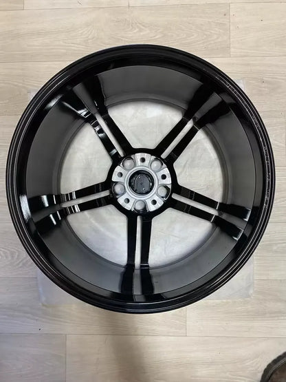 NEU* Original Porsche Taycan 21 Zoll Mission E Felgen Alufelgen 9J1601025AA 9J1601025AB 9,5x21 ET60 11,5x21 ET66 Turbo S GTS GT 4 S Aero Cross Turismo Sport Felgensatz 9J1 Schwarz MwSt.