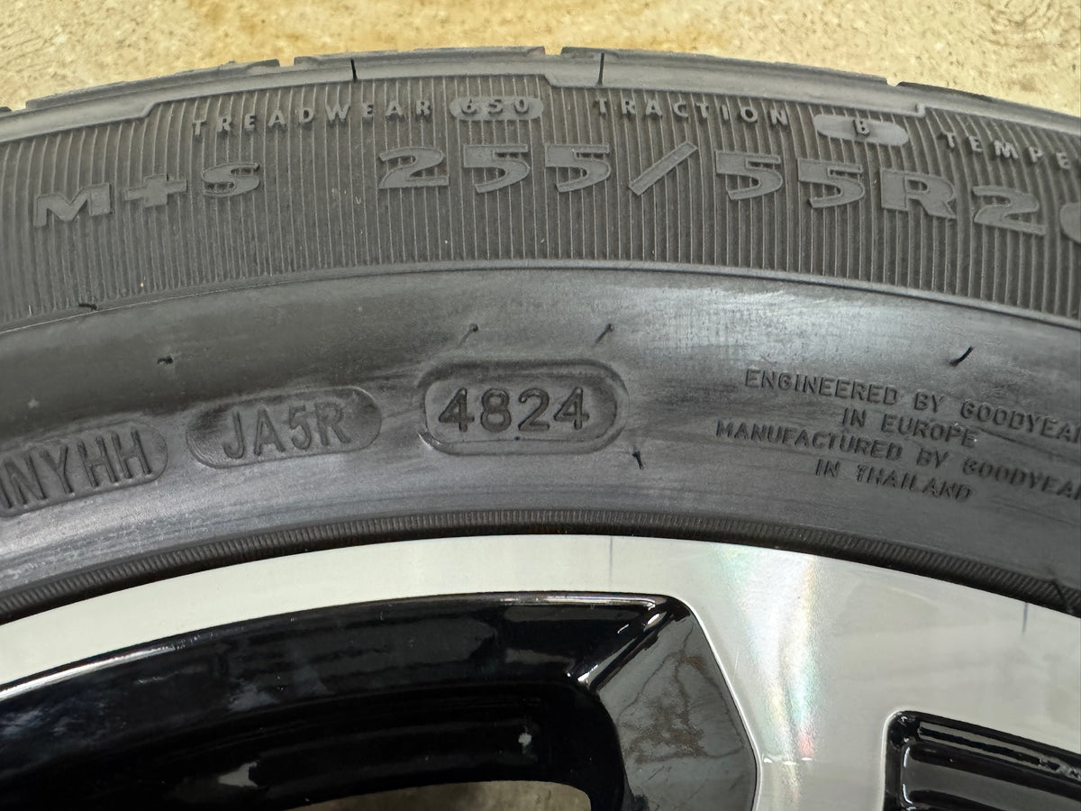 NEU Original VW Amarok II 2 T1 20 Zoll Bendigo Sommerräder Sommerreifen Felgen Alufelgen N1XC-1007-C1B T1XC-1007-C1A 255/50 R20 110V 8x20 ET55 Bicolor Schwarz RDKS Sommerradsatz