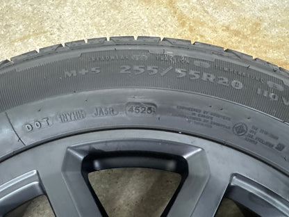 NEU Original VW Amarok II 2 T1 20 Zoll Bendigo Sommerräder Sommerreifen Felgen Alufelgen N1XC-1007-C1B T1XC-1007-C1A 255/50 R20 110V 8x20 ET55 Schwarz Matt RDKS Sommerradsatz