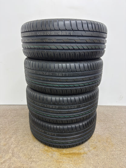NEU Original VW Golf 8 VIII 5H CD Coventry Sommerräder 5H0601025P 225/45 R17 Zoll Sommerreifen Felgen Alufelgen R-Line Variant GTI GTD GTE Edition Schwarz Glanzgedreht