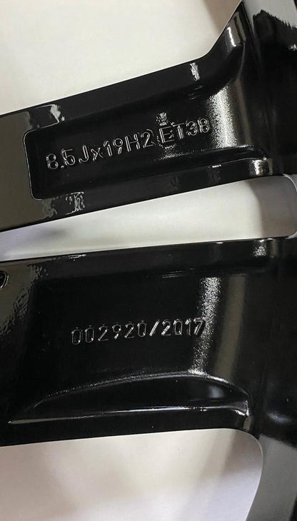 NEU Original VW Tiguan 2 5N 19 Zoll Valencia Felgen Alufelgen Schwarz R-Line 5NA601025AM AG