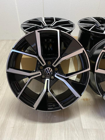 NEU Original VW Tiguan III 3 CT1 Tayron 20 Zoll Leeds Felgen Alufelgen Bicolor 571601025F