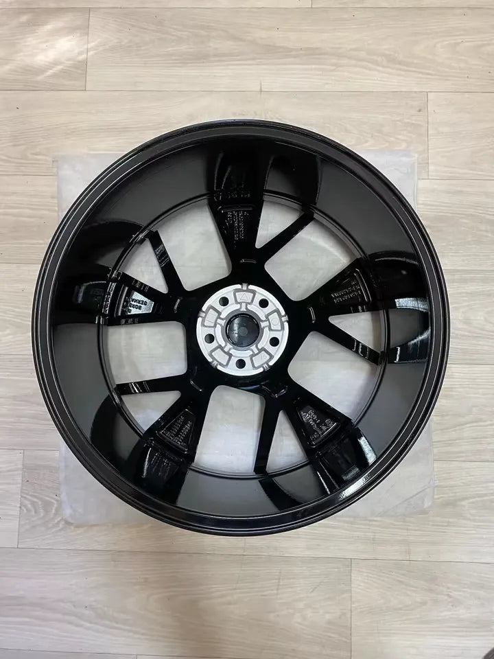 NEU* Original VW Tiguan III 3 Tayron Leeds 20 Zoll R-Line Felgen Alufelgen 571601025F Schwarz Hochglanz 8,5x20 ET38 5x112 Felgensatz