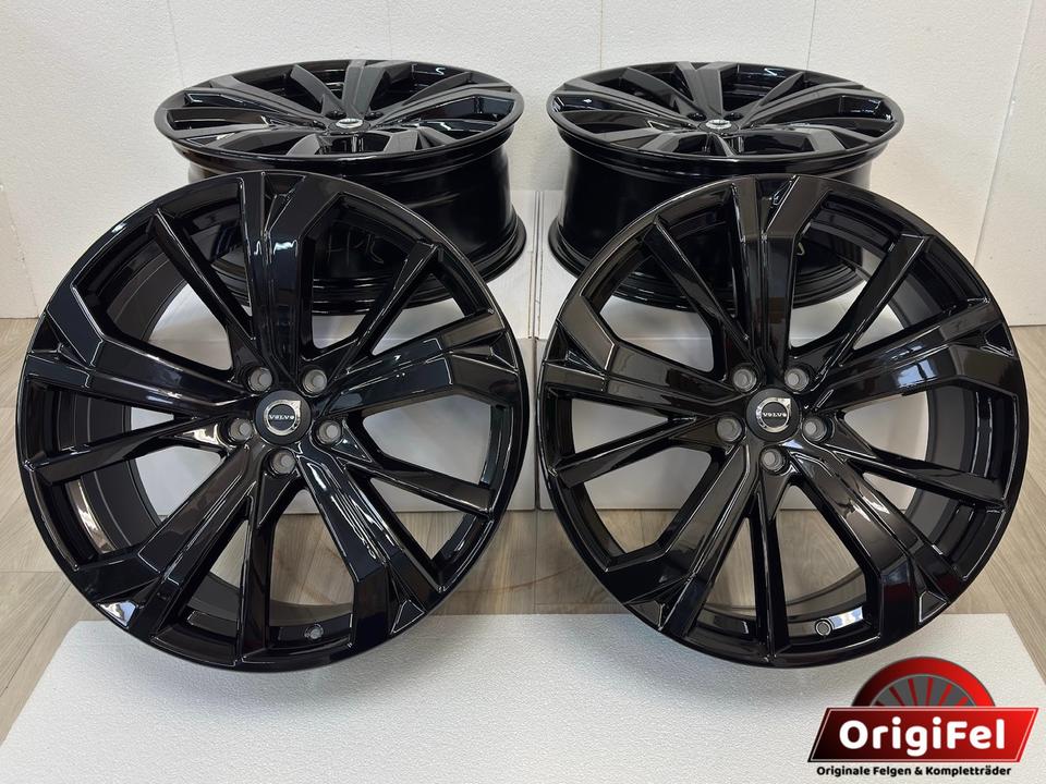NEU Original Volvo XC60 II 2 21 Zoll 5-Double Spoke Felgen Alufelgen Schwarz Hochglanz 32134533
