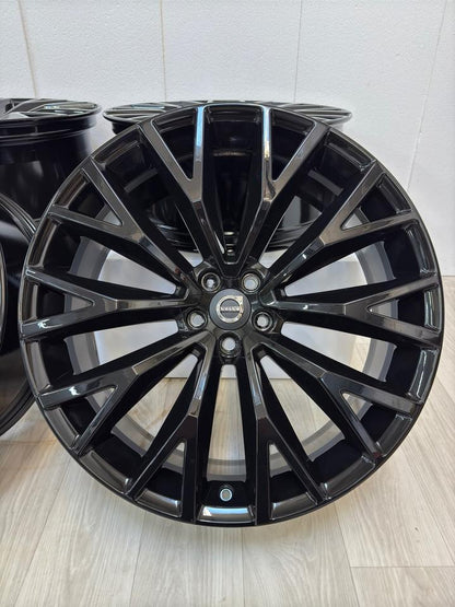 NEU Original Volvo XC60 II 2 22 Zoll R-Design Felgen Alufelgen Schwarz Hochglanz 31454682