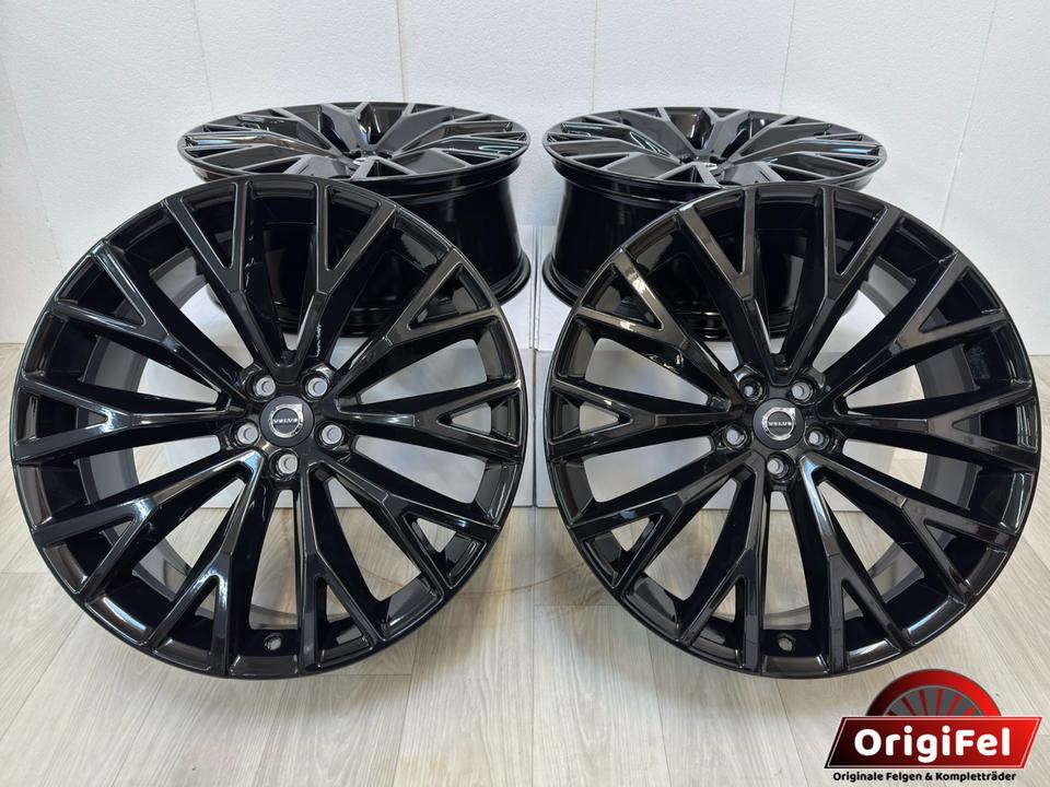 NEU Original Volvo XC60 II 2 22 Zoll R-Design Felgen Alufelgen Schwarz Hochglanz 31454682
