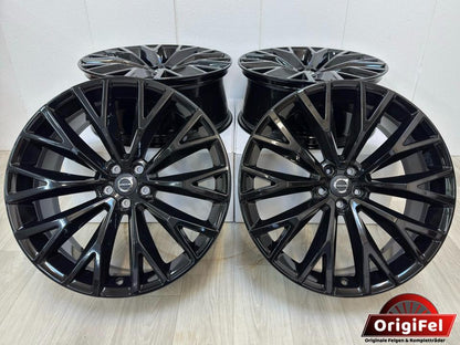 NEU Original Volvo XC60 II 2 22 Zoll R-Design Felgen Alufelgen Schwarz Hochglanz 31454682