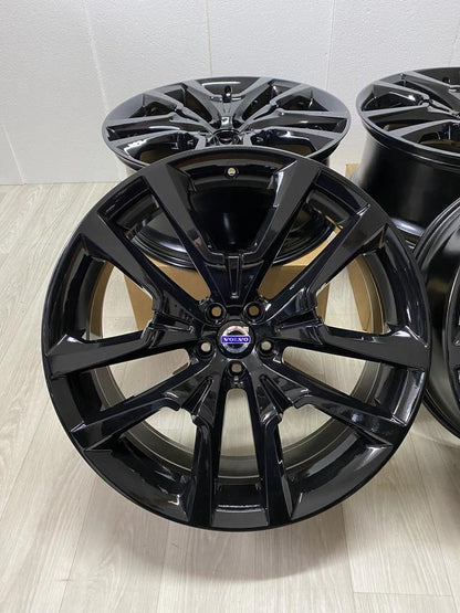 NEU Original Volvo XC60 II 22 Zoll 5-Doppelspeichen-Design Felgen Alufelgen Schwarz 31454323