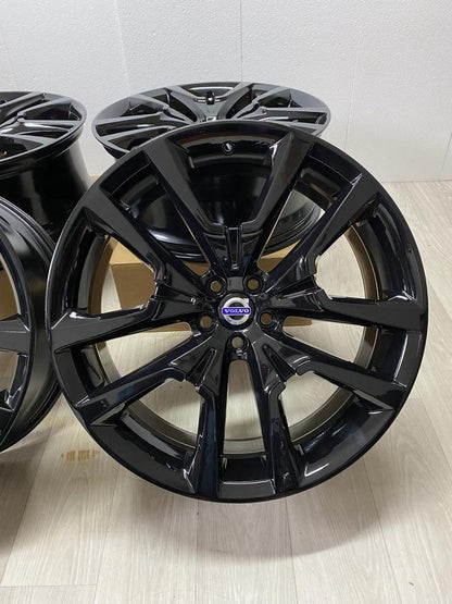 NEU Original Volvo XC60 II 22 Zoll 5-Doppelspeichen-Design Felgen Alufelgen Schwarz 31454323