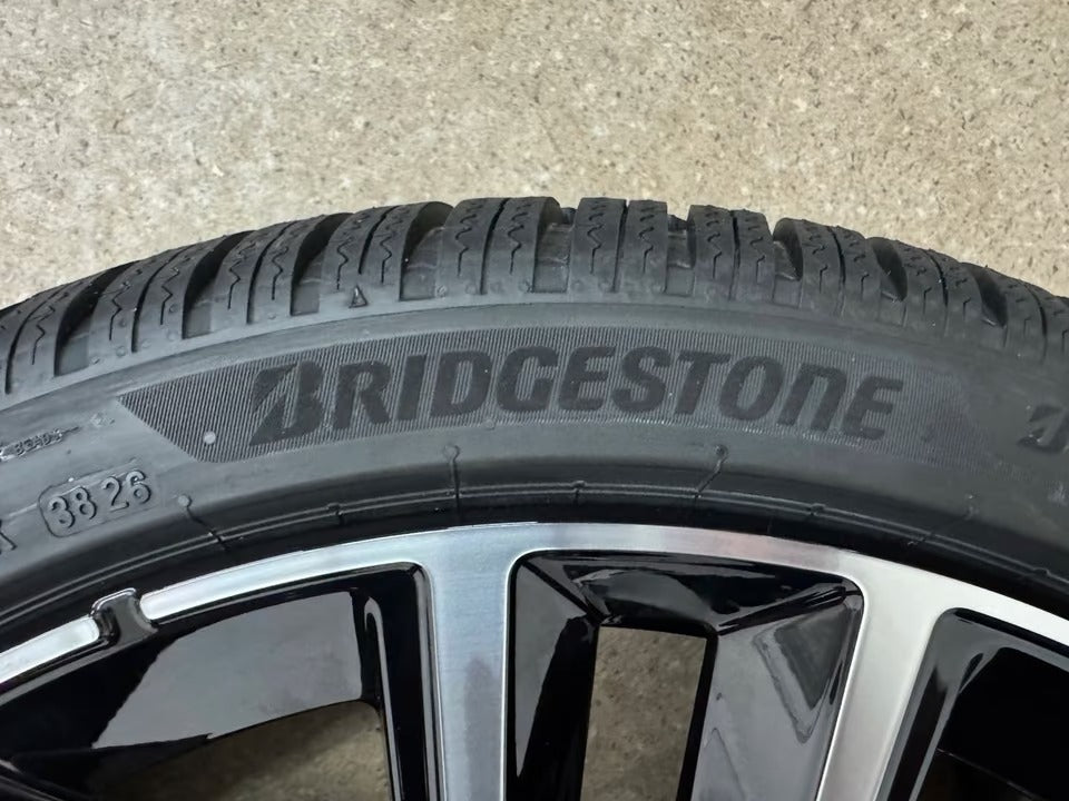 NEU Original Volvo XC90 2 II 22 Zoll Winterräder Winterreifen Felgen 32294604 Alufelgen 7 Double Spoke Sport Plus Ultra 275/35 R22 104W 9x22 ET38,5 Schwarz Black Edition Winterradsatz SUV MwSt.
