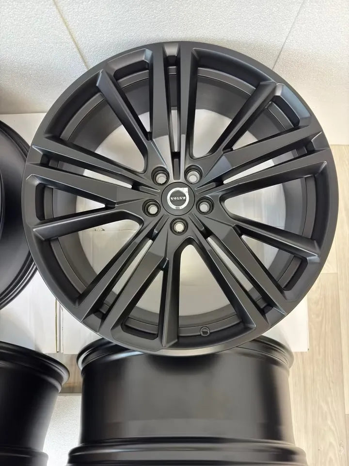 NEU* Original Volvo XC60 II 2 21 Zoll Felgen Alufelgen 31423854 5x108 8,5x21 ET49,5 Schwarz Matt Night Edition R-Design