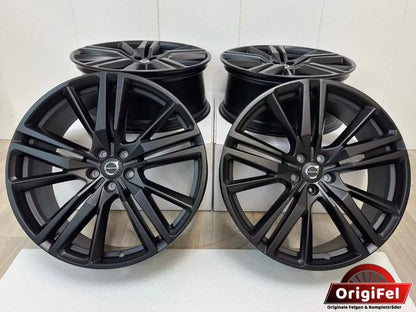 NEU* Original Volvo XC60 II 2 21 Zoll Felgen Alufelgen 31423854 5x108 8,5x21 ET49,5 Schwarz Matt Night Edition R-Design