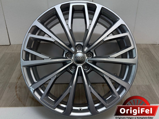 NEU* Original Audi A6 S6 C8 4K 21 Zoll Felge Alufelge 4K0601025L 8,5x21 ET43 Einzelfelge Ersatzfelge S-Line Silber Sport RS Limousine Avant MwSt. ausweisbar