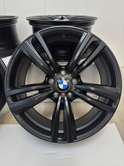 NEU* Original BMW 3er F30 F31 4er F32 F33 M 442M 19 Zoll Felgen Alufelgen 7852493 7846780 7852494 7846781 8x19 ET36 IS36 8,5x19 IS47 ET47 5x120 Night Edition Schwarz Matt M Sport Line Felgensatz