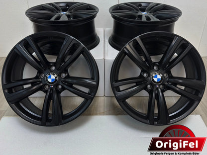 NEU* Original BMW 3er F30 F31 4er F32 F33 M 442M 19 Zoll Felgen Alufelgen 7852493 7846780 7852494 7846781 8x19 ET36 IS36 8,5x19 IS47 ET47 5x120 Night Edition Schwarz Matt M Sport Line Felgensatz