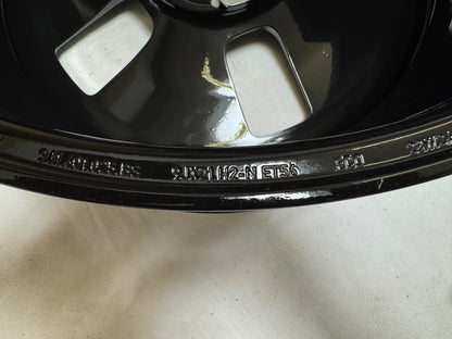 NEU* Original Porsche Taycan II 21 Zoll Aero Design Felgen Alufelgen 9J1601025BS 9J1601025BT 9x21 ET54 11x21 ET59 Turbo S GTS GT 4 S Cross Turismo Sport Felgensatz 9J1 Schwarz MwSt.
