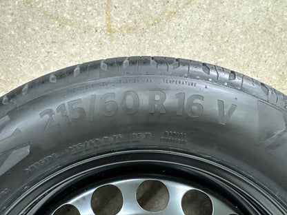 Neu Original VW Passat B8 3G Skoda Superb III 3V 215/60 R16 Zoll Sommerrräder Sommerreifen 3Q0601027 Stahlfelgen Felgen 6,5x16 ET41 5x112 Sommerkomplettradsatz