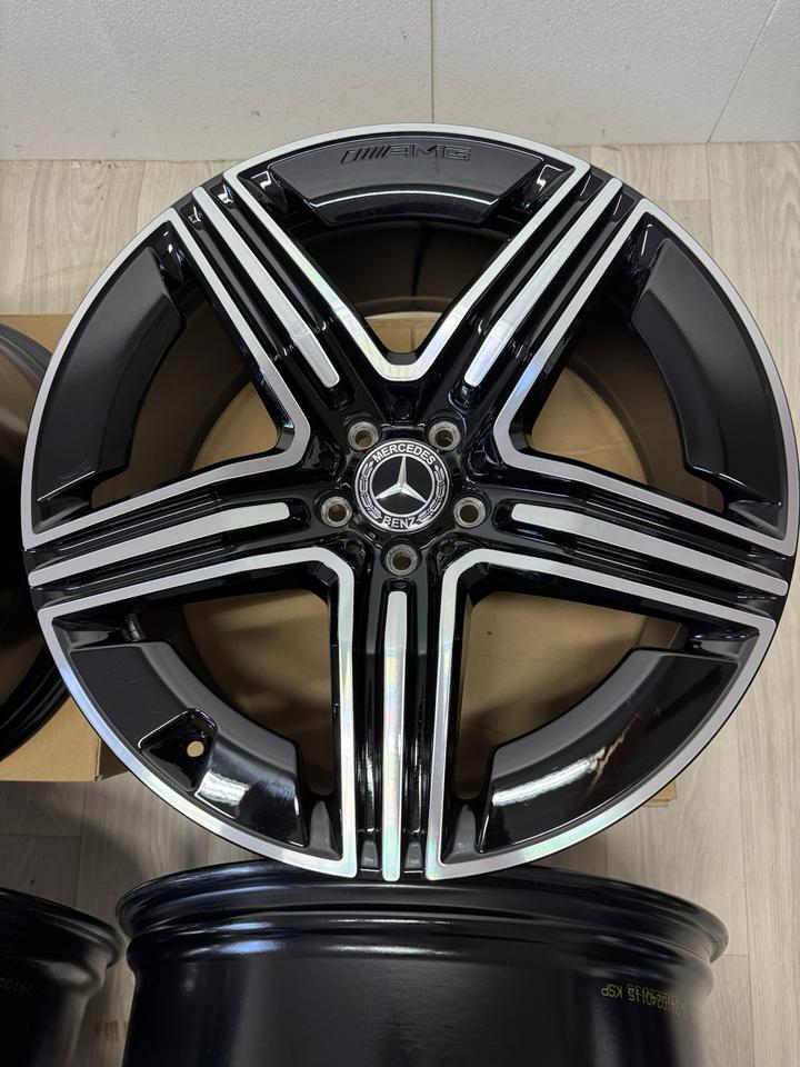 Neuw. Original Mercedes GLC X 254 C 254 20 Zoll AMG Felgen Alufelgen Schwarz A2544010600 A2544010700