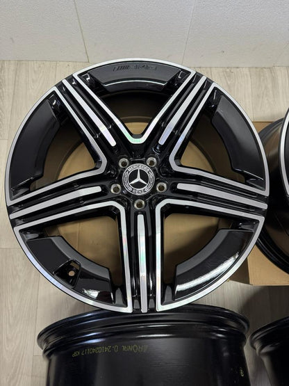 Neuw. Original Mercedes GLC X 254 C 254 20 Zoll AMG Felgen Alufelgen Schwarz A2544010600 A2544010700