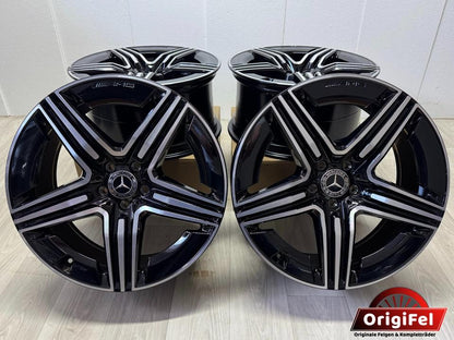 Neuw. Original Mercedes GLC X 254 C 254 20 Zoll AMG Felgen Alufelgen Schwarz A2544010600 A2544010700