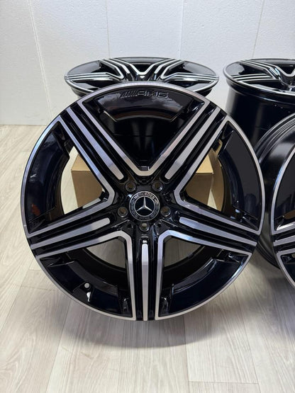Neuw. Original Mercedes GLC X 254 C 254 20 Zoll AMG Felgen Alufelgen Schwarz A2544010600 A2544010700