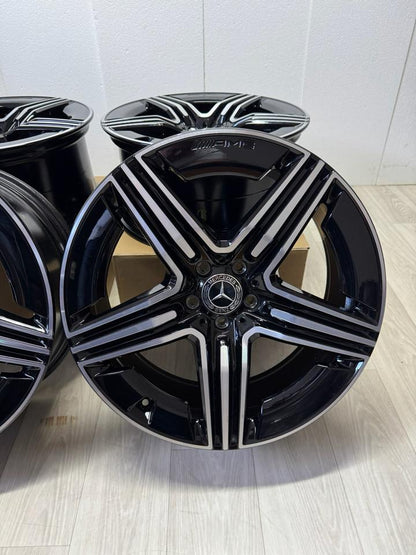 Neuw. Original Mercedes GLC X 254 C 254 20 Zoll AMG Felgen Alufelgen Schwarz A2544010600 A2544010700