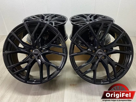 NEU* Original Audi Q4 e-tron F4 Sportback 21 Zoll Felgen Alufelgen 89A601025H 89A601025P 89A601025Q 89A601025T 8,5x21 ET40 9x21 ET42 Black Edition Schwarz RS Line S-Line Sport Felgensatz