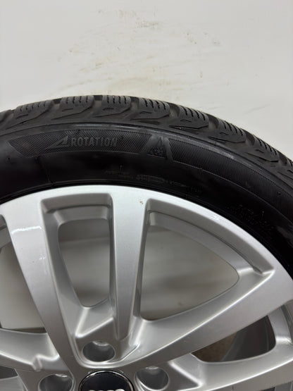 Original Audi A3 S3 8V 17 Zoll Winterräder Winterreifen Felgen 8V0601025DH 205/50 R17 93H 5x112 Alufelgen 6x17 ET48 Silber Limousine Sportback Winterradsatz M+S MwSt.
