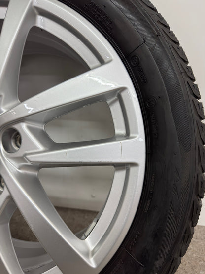 Original Audi A3 S3 8V 17 Zoll Winterräder Winterreifen Felgen 8V0601025DH 205/50 R17 93H 5x112 Alufelgen 6x17 ET48 Silber Limousine Sportback Winterradsatz M+S MwSt.
