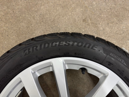Original Audi A3 S3 8V 17 Zoll Winterräder Winterreifen Felgen 8V0601025DH 205/50 R17 93H 5x112 Alufelgen 6x17 ET48 Silber Limousine Sportback Winterradsatz M+S MwSt.