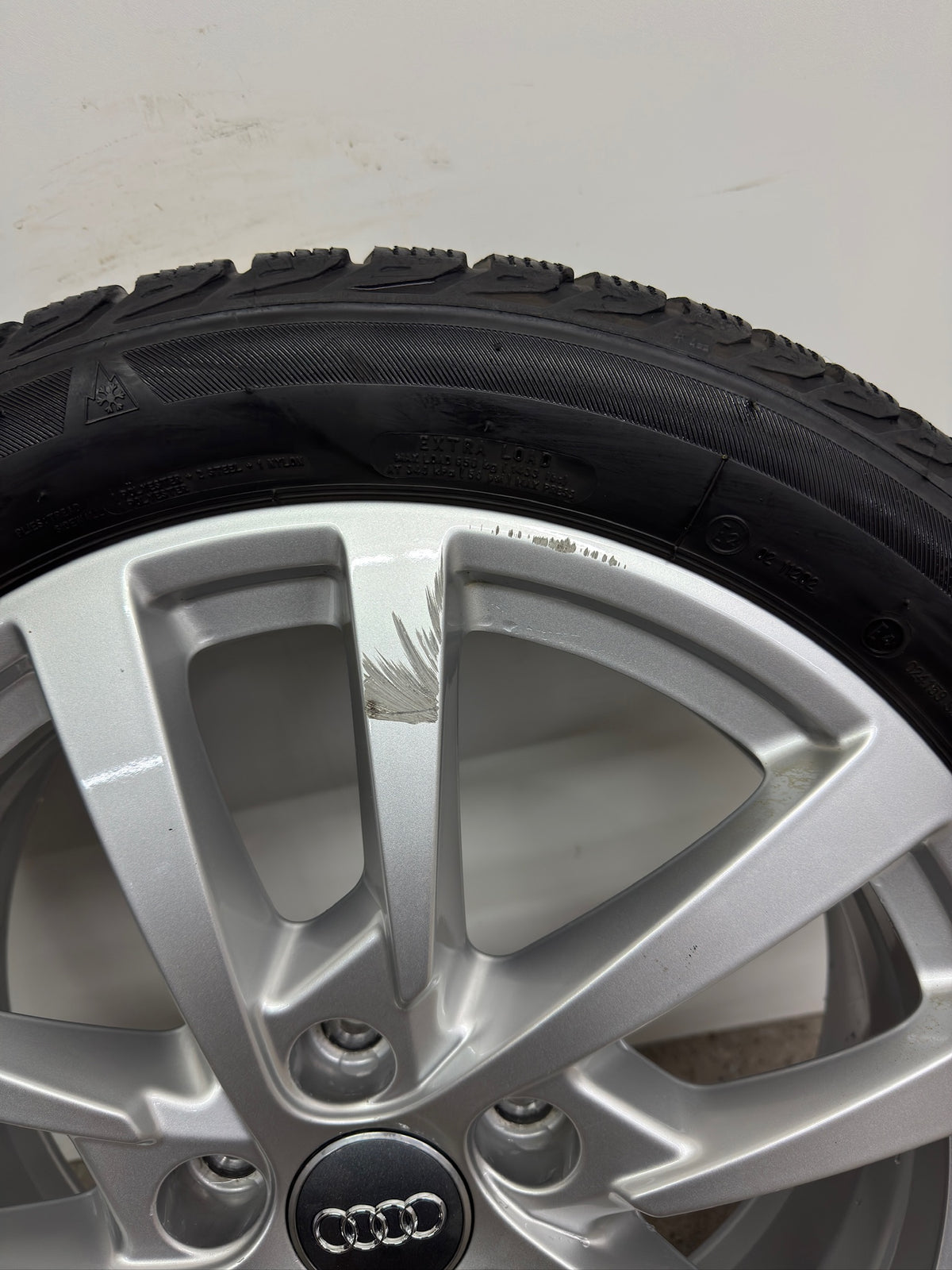 Original Audi A3 S3 8V 17 Zoll Winterräder Winterreifen Felgen 8V0601025DH 205/50 R17 93H 5x112 Alufelgen 6x17 ET48 Silber Limousine Sportback Winterradsatz M+S MwSt.