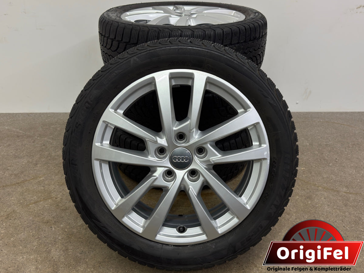 Original Audi A3 S3 8V 17 Zoll Winterräder Winterreifen Felgen 8V0601025DH 205/50 R17 93H 5x112 Alufelgen 6x17 ET48 Silber Limousine Sportback Winterradsatz M+S MwSt.