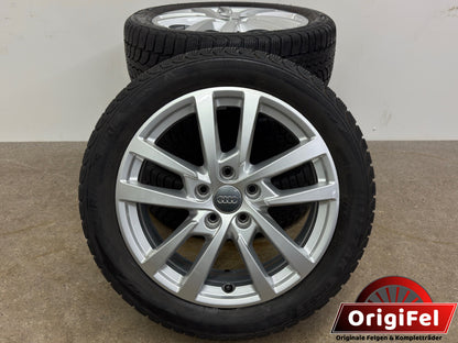 Original Audi A3 S3 8V 17 Zoll Winterräder Winterreifen Felgen 8V0601025DH 205/50 R17 93H 5x112 Alufelgen 6x17 ET48 Silber Limousine Sportback Winterradsatz M+S MwSt.