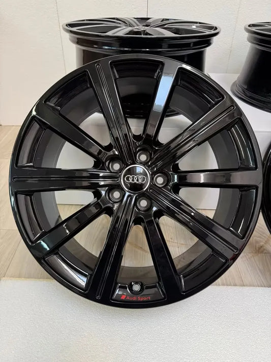 NEU* Original Audi RS Q3 F3 19 Zoll Felgen Alufelgen 83A601025BE 83A601025AB RSQ3 Schwarz Black Edition Alufelgen Audi Sport SUV 7,5x19 ET38 5x112 Sportback Felgensatz