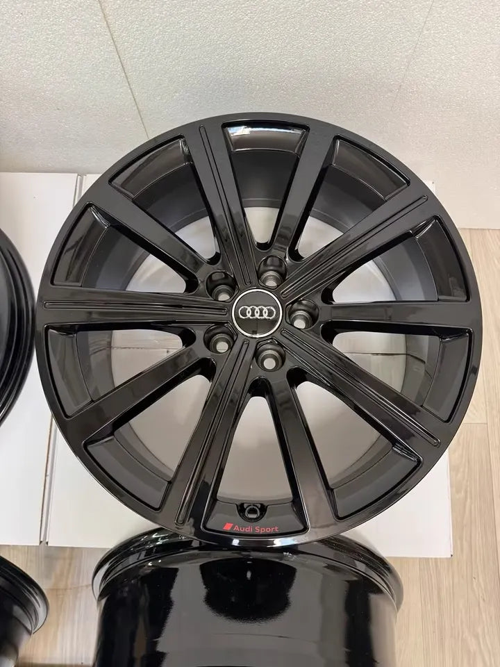 NEU* Original Audi RS Q3 F3 19 Zoll Felgen Alufelgen 83A601025BE 83A601025AB RSQ3 Schwarz Black Edition Alufelgen Audi Sport SUV 7,5x19 ET38 5x112 Sportback Felgensatz