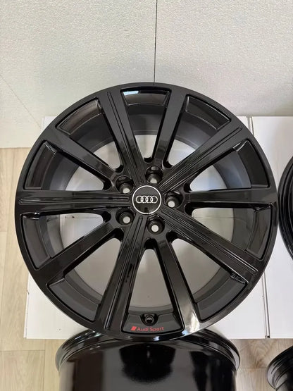 NEU* Original Audi RS Q3 F3 19 Zoll Felgen Alufelgen 83A601025BE 83A601025AB RSQ3 Schwarz Black Edition Alufelgen Audi Sport SUV 7,5x19 ET38 5x112 Sportback Felgensatz