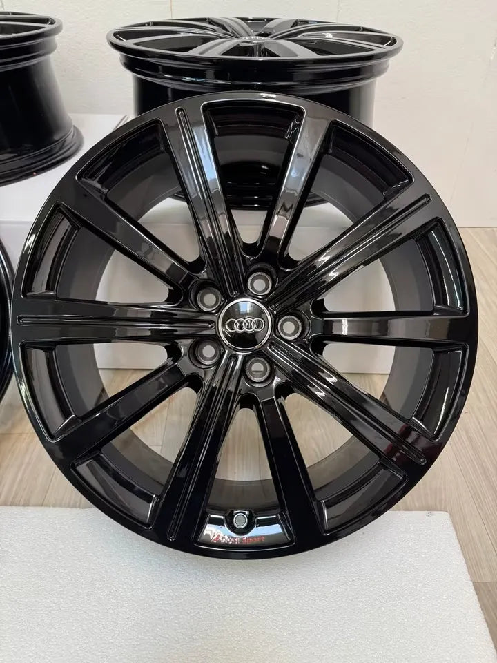 NEU* Original Audi RS Q3 F3 19 Zoll Felgen Alufelgen 83A601025BE 83A601025AB RSQ3 Schwarz Black Edition Alufelgen Audi Sport SUV 7,5x19 ET38 5x112 Sportback Felgensatz