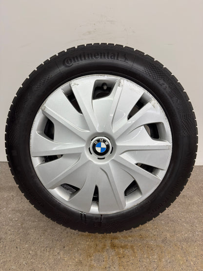 Original BMW 1er F40 2er Gran Coupé F44 16 Zoll Winterräder Winterreifen inkl. Blenden Felgen Stahlfelgen 6864660 195/60 R16 89H M+S 7x16 IS47 ET47 RDCi RDKS Continental BMW Stern * Winterradsatz