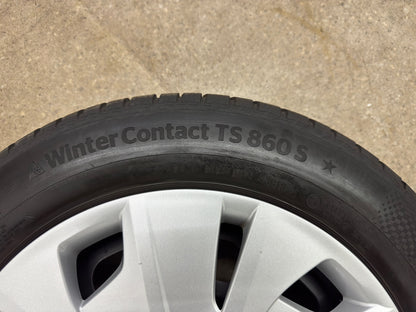 Original BMW 1er F40 2er Gran Coupé F44 16 Zoll Winterräder Winterreifen inkl. Blenden Felgen Stahlfelgen 6864660 195/60 R16 89H M+S 7x16 IS47 ET47 RDCi RDKS Continental BMW Stern * Winterradsatz
